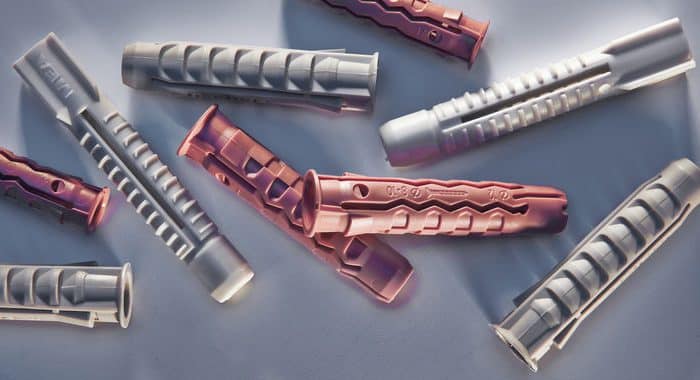 Chevilles plastique