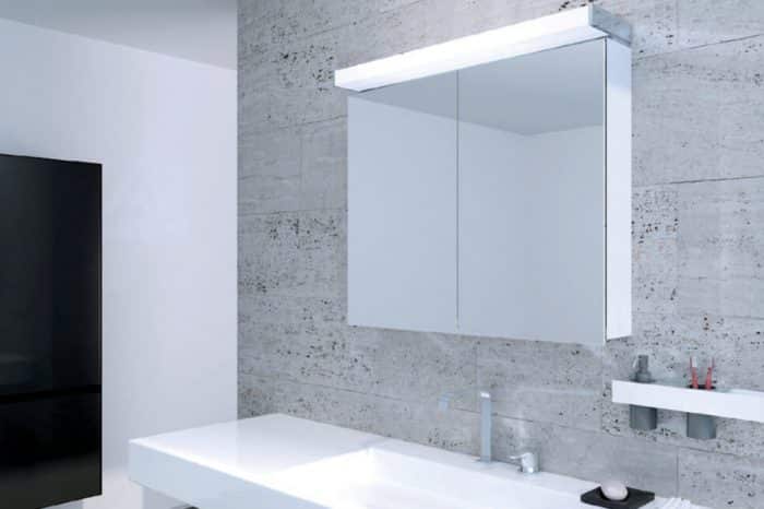 Miroir armoire toilette Keller 1