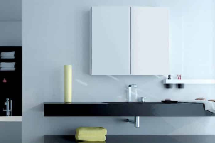 Miroir armoire toilette Keller 3