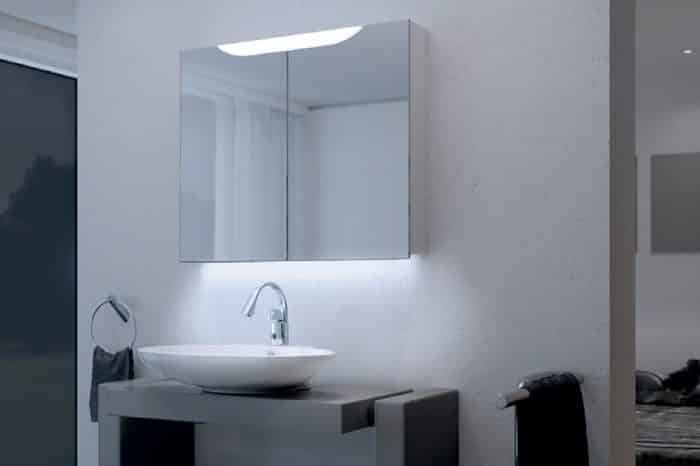 Miroir armoire toilette Keller 4