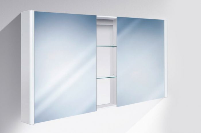 Miroir armoire toilette lumara led 3 130of Sidler