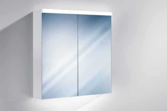 Miroir armoire toilette xamo led 2 80 Sidler