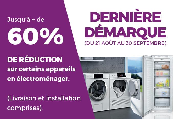 ok chez vous derniere demarque electromenager