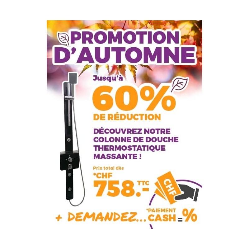 Colonne de douche - Promotion d'Automne