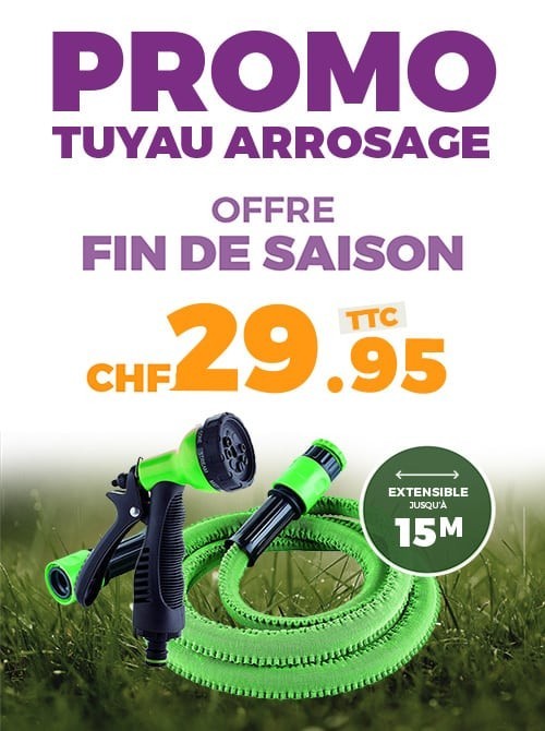 Tuyau arrosage