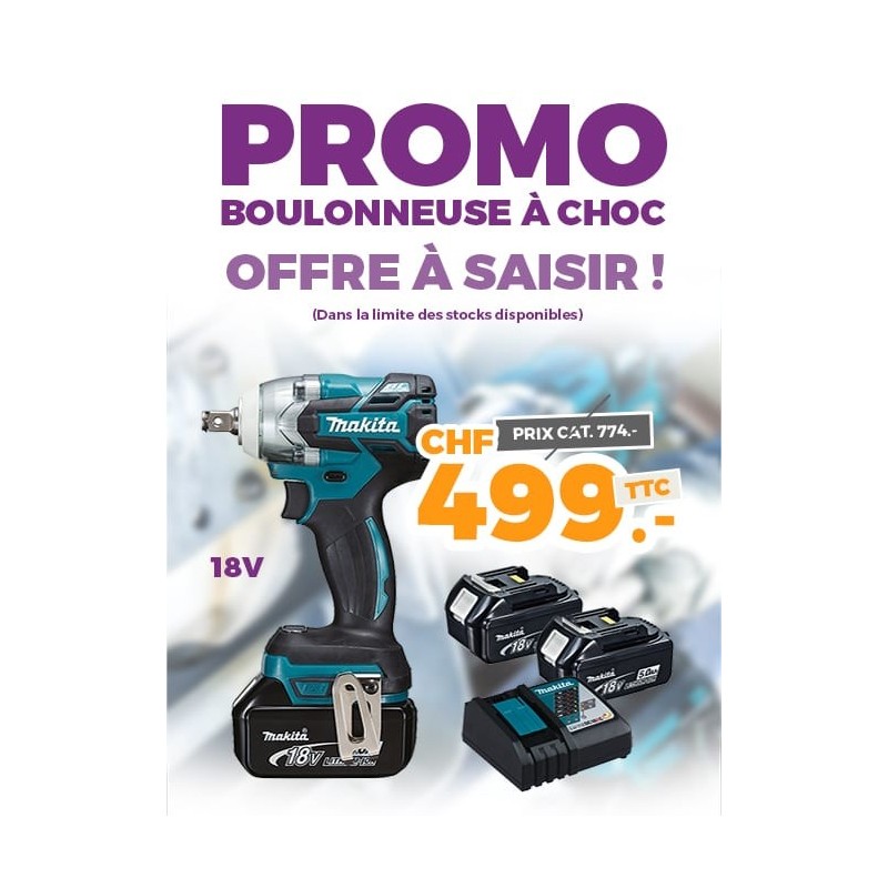 Promo Boulonneuse à chocs