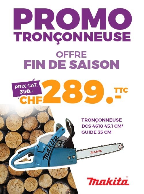 Promo tronçonneuse MAKITA