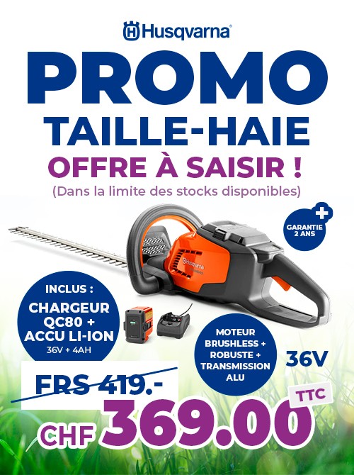 HUSQVARNA TAILLE-HAIES...