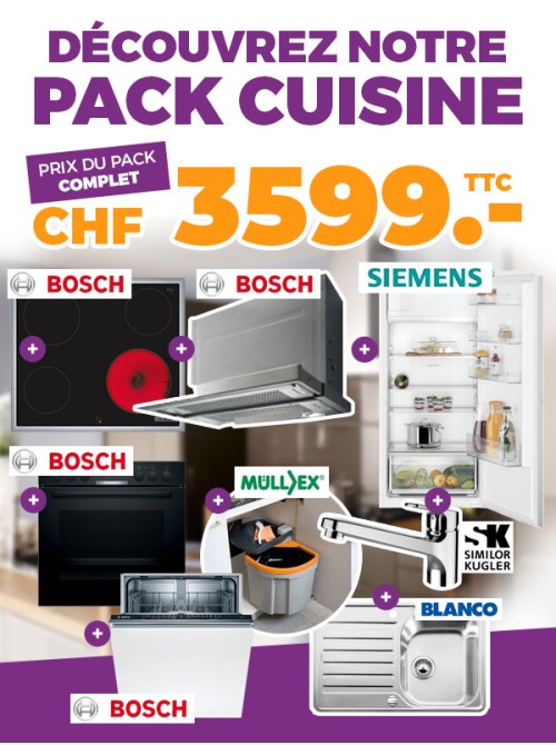 Offre "pack cuisine"