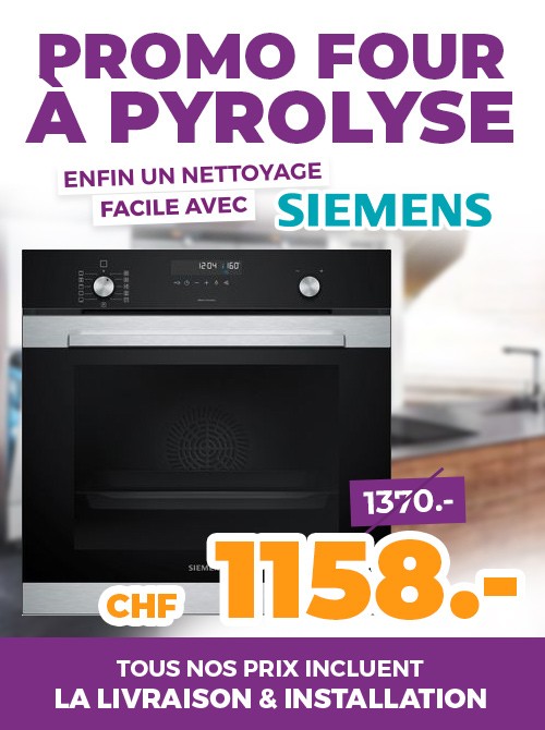 Four à pyrolyse Siemens