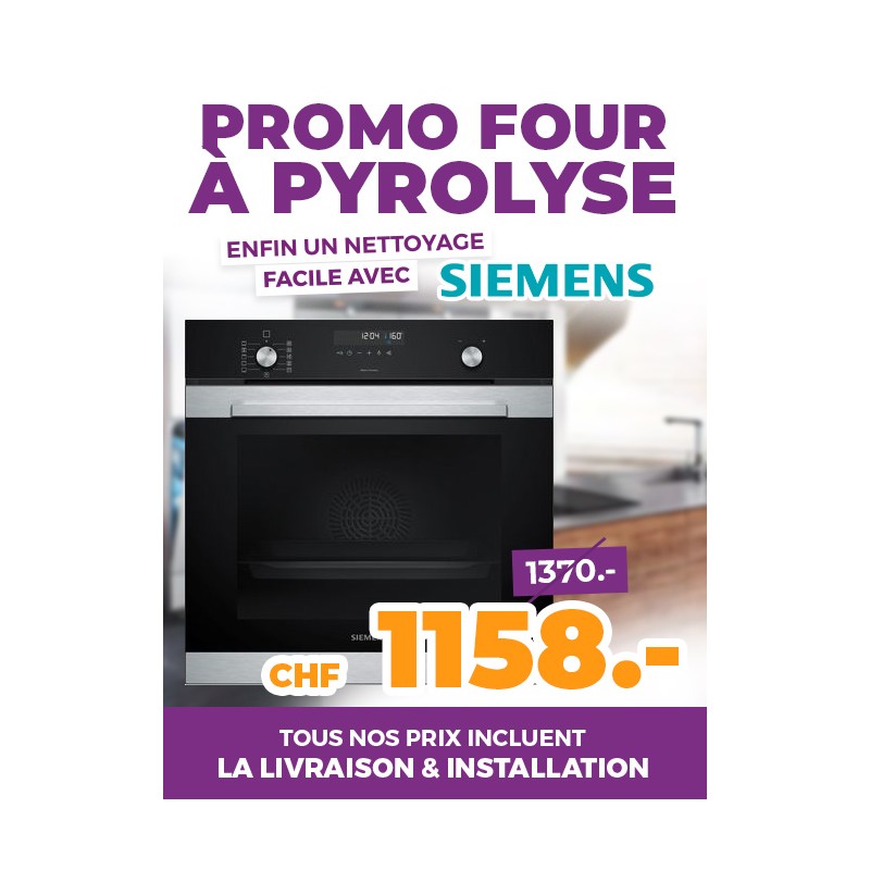 Four à pyrolyse Siemens