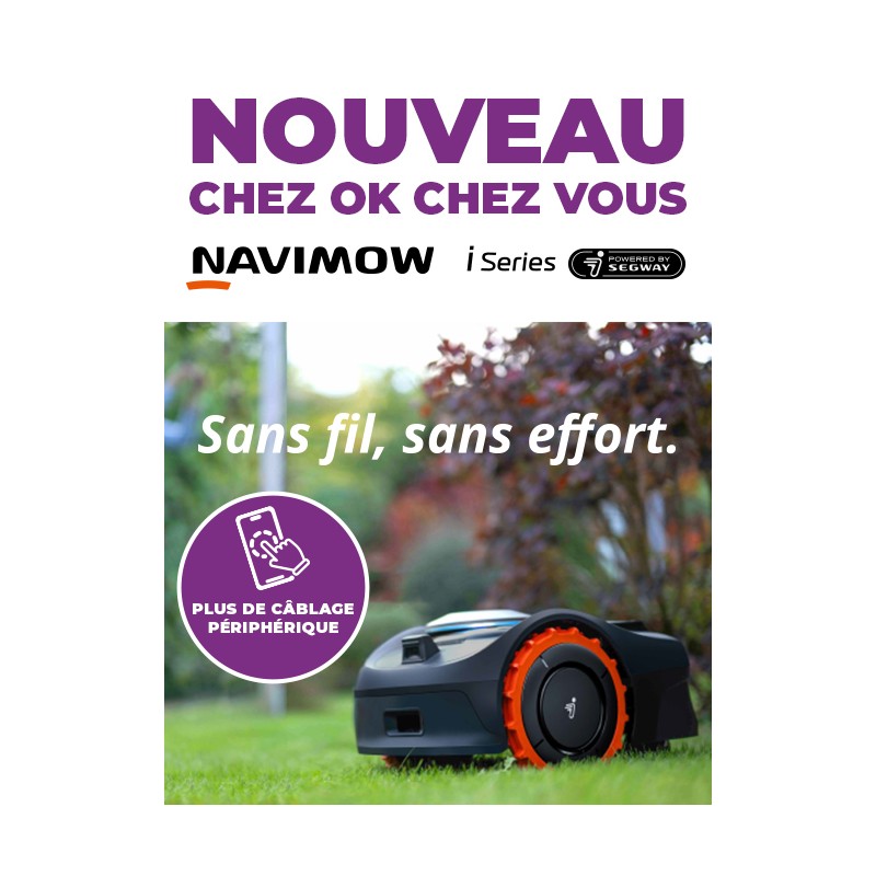 Le nouveau Navimow i Segway, en exclusivité chez OK CHEZ VOUS