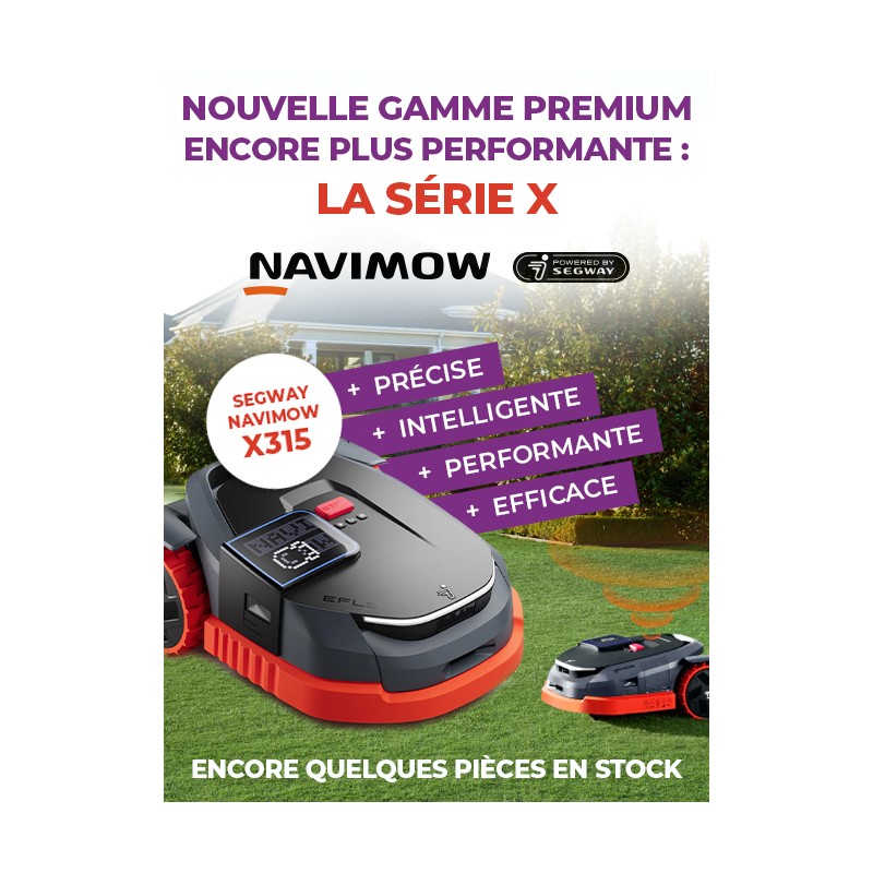 Le nouveau Navimow Segway - Serie X, en exclusivité chez OK CHEZ VOUS